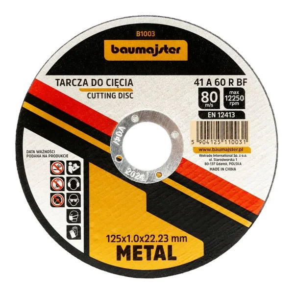 Tarcza do cięcia metalu