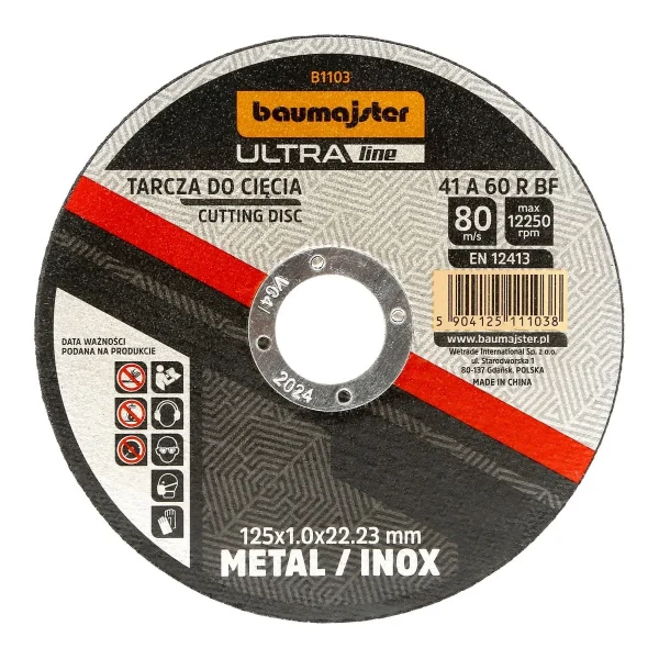 Tarcza do cięcia metalu i INOX Ultra Line