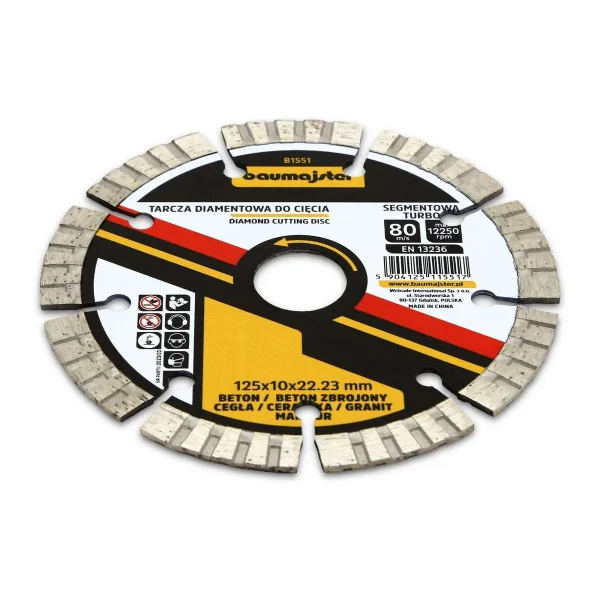 Tarcza diamentowa segmentowa Turbo