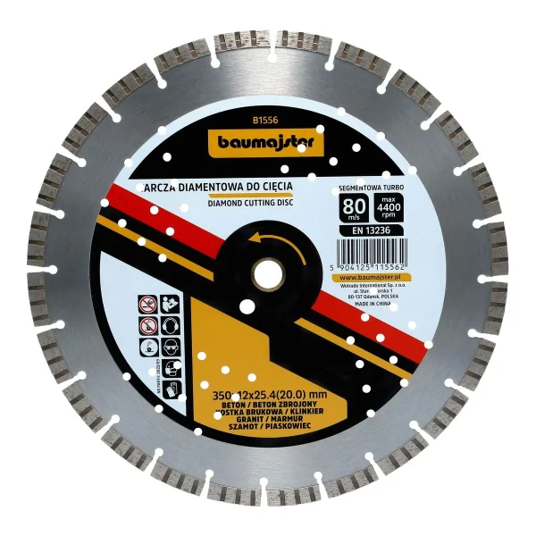 Tarcza diamentowa segmentowa Turbo
