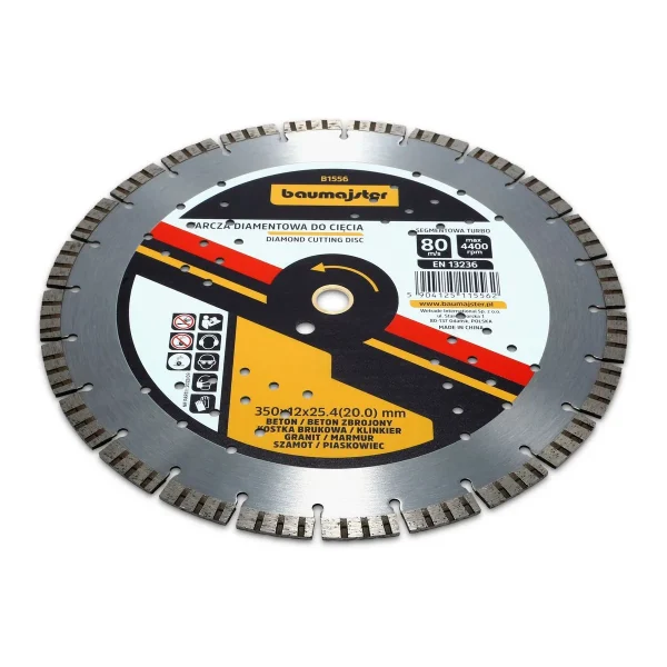 Tarcza diamentowa segmentowa Turbo