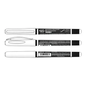 Marker glazurniczy precyzyjny permanentny biały 1,2 mm