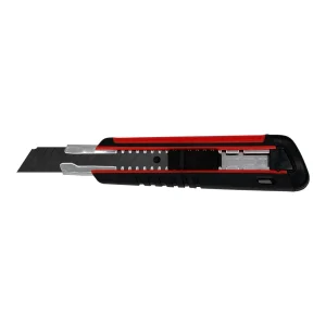 Nóż z ostrzem łamanym 18 mm SK4 Black, gumowany